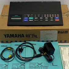 Vintage Yamaha RX 21L Drum Machine in Original Box with Manuals - Mint Condition
