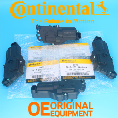Set of 4 Power Door Lock Actuators for Ford F-450 Super Duty Excursion Mercury