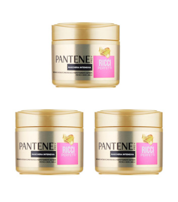 3 Stück Pantene Pro-V Intensivmaske 2 Minuten für definierte Locken 300 ml Neu