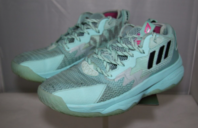 Adidas D.O.L.L.A. Teal and Pink Athletic Shoes Tenis Adidas Dolla main image 2