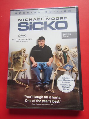Sicko Michael Moore DVD 2007  New and Factory sealed