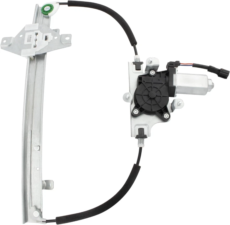 Regulador de ventana eléctrica con motor de 2 pines para Chevrolet Aveo Pontiac G3 trasero derecho Foto 3 de 4