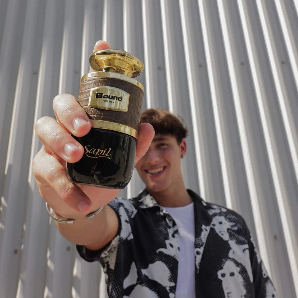 Туалетная вода для мужчин Sapil Bound 100 мл — свежий стойкий спрей из водной древесины - Изображение 4 из 4