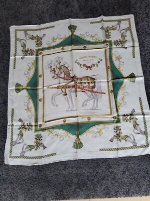 ORIGINAL HERMES Carre, Schal, Tuch, Seidentuch, Seidenschal 85 X 85 . 70er Jahre