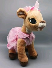 Dan Dee Rudolph Clarice 15" Plush Pink Dress HTF  