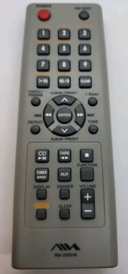 Original Aiwa RM-Z20019 Remote Control XR-MN5 | eBay
