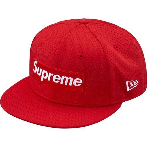 Supreme Red Mesh Box Logo New Era® 59FIFTY - NEW - 100% AUTHENTIC