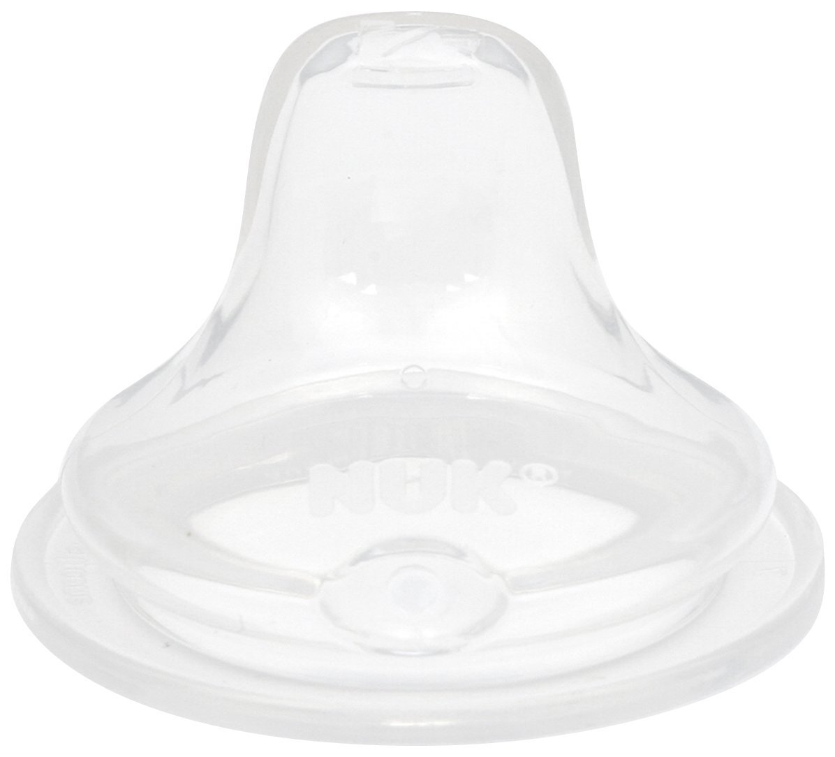 8 Packs of NUK Sippy Cup Bottle Soft Silicone Clear BPA Free Replacement Spouts