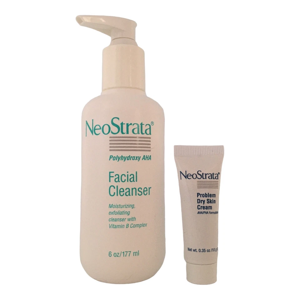 NeoStrata limpador facial poli-hidroxi AHA complexo de vitamina B + dupla de creme AHA/PHA - Imagem 2 de 4