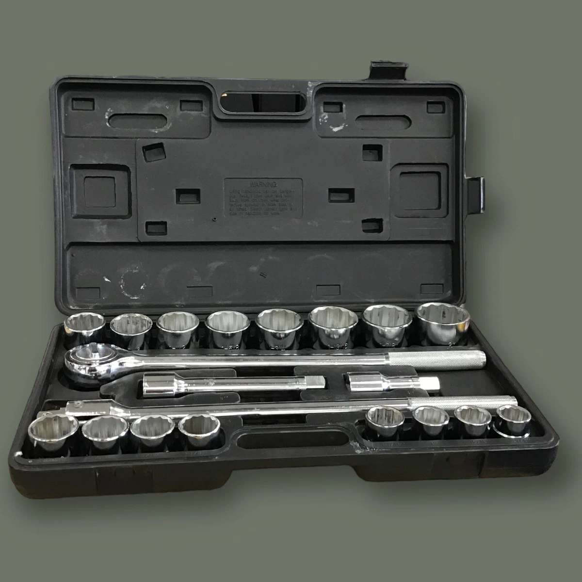 Pittsburgh jumbo socket set hotsell