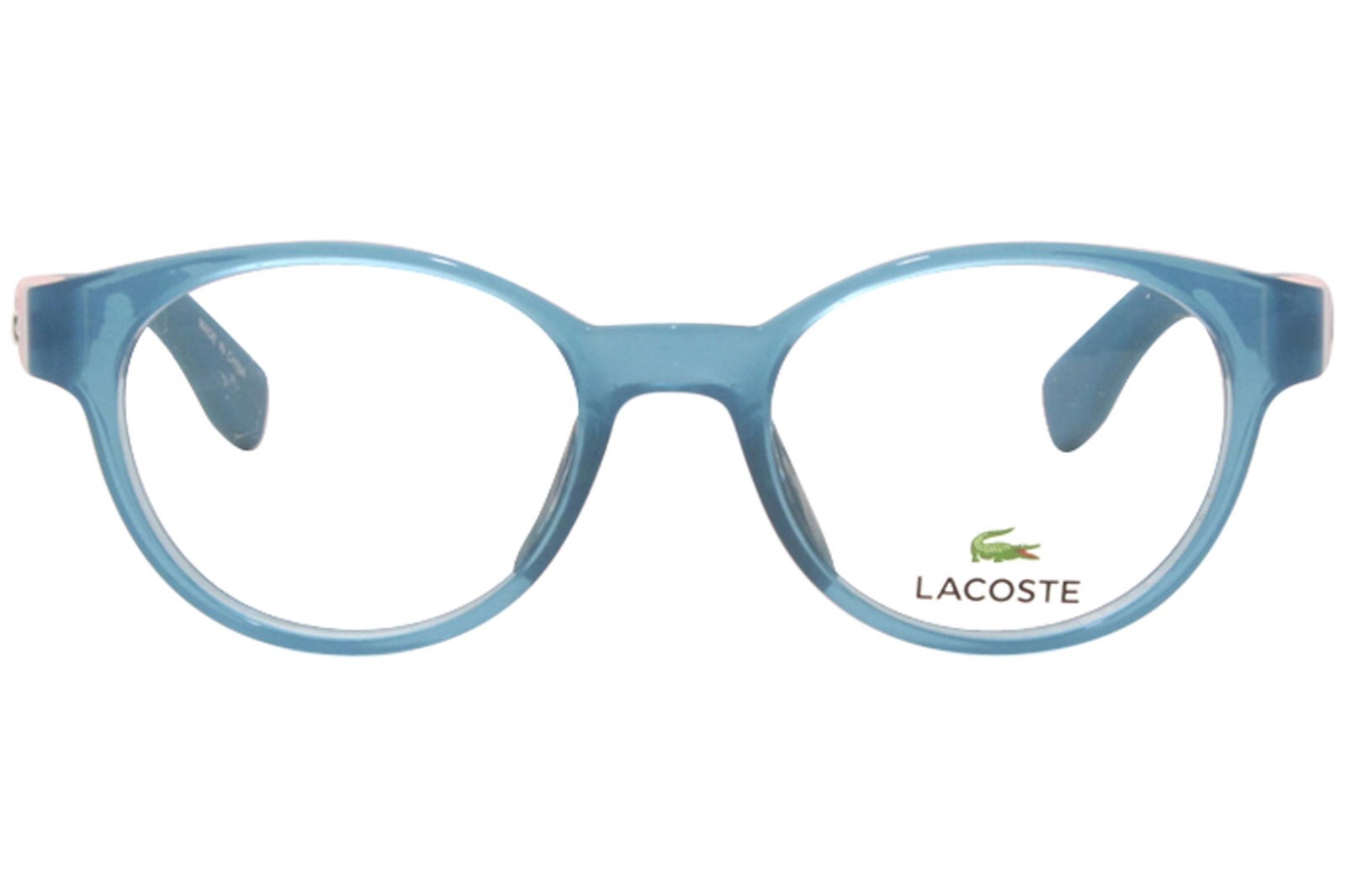 Оправа для оптических очков Lacoste L3628 466 Crystal Aqua пластиковая 46-17-135 Kids 20790₽