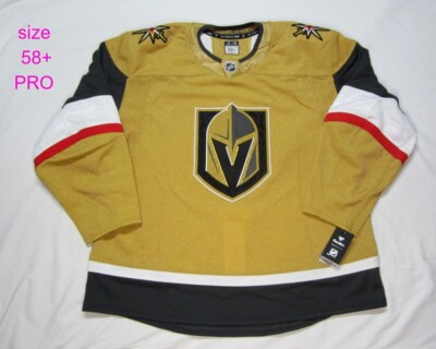 NO TARIFFS sz 58+ Vegas Golden Knights Fanatics Authentic PRO Hockey Jersey FAP