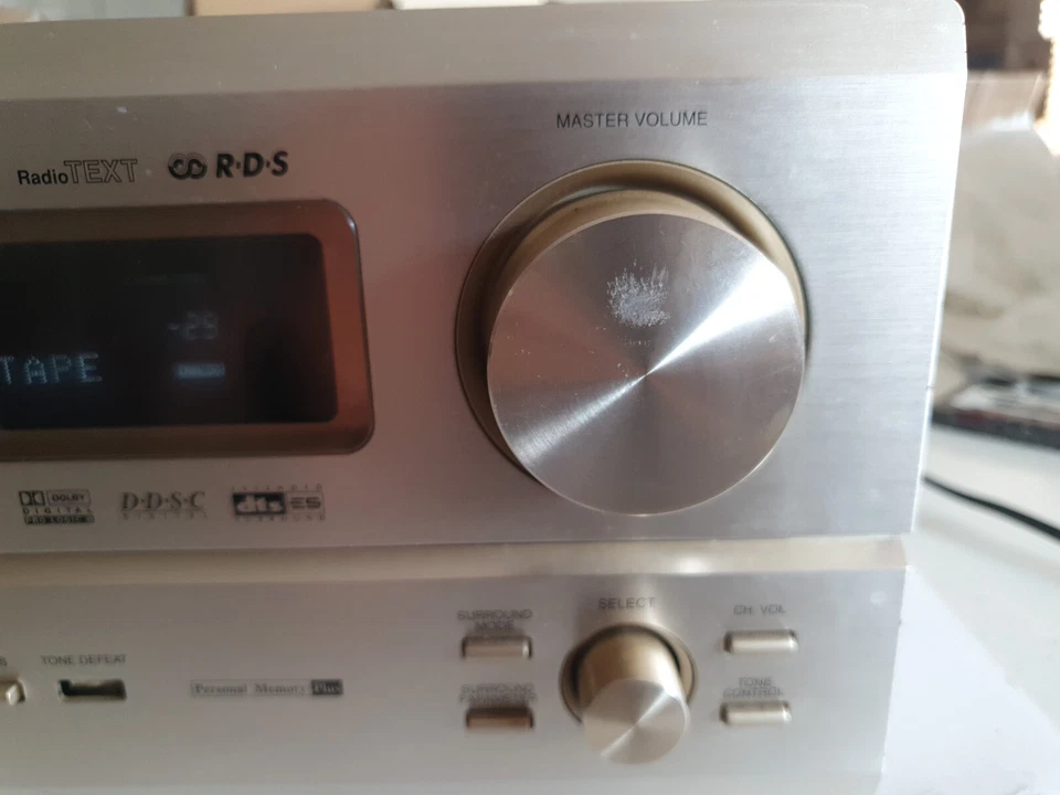 Denon AVR-3802 Highend Dolby Digital DTS 7.1 Receiver Gold - Bild 4 von 4