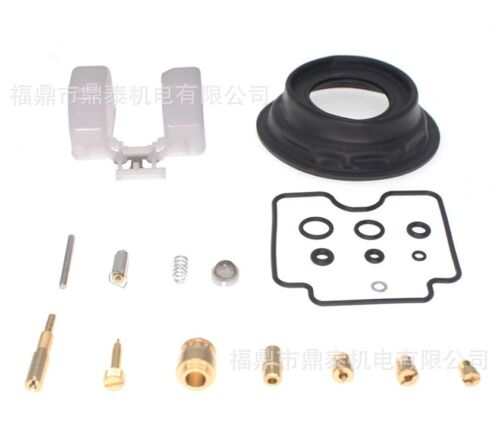 4 X Kit Riparazione Carburatore Yamaha FZS 600 Fazer 1998-2003 Galleggianti Diaframma - Foto 2 di 2