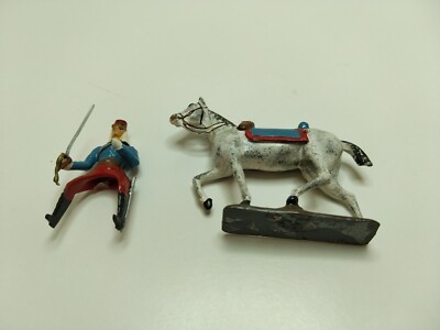 Soldat CBG Chasseur D'Afrique - Cavalerie - 1/32 (60mm) - Plomb Peint - France