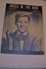 Vintage Roses in the Rain sheet music Lyrics Frisch and Wise, Music Frankie Carl