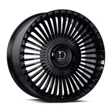 22 Inch Black Alloy Wheel For Audi S6 5x108 22x10.5 40et 73.1cb 5lug Xe8q