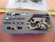 8 PCS UTILITY PRESSER FEET PACKAGE FOR SINGER FEATHERWEIGHT 221,222