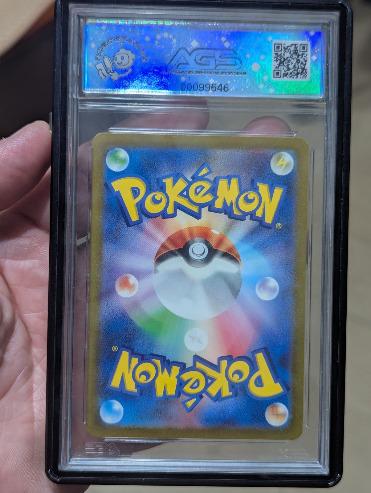 Charizard ex 201/165 AGS 10 Legendary = BGS Black Label POP 3 view 8