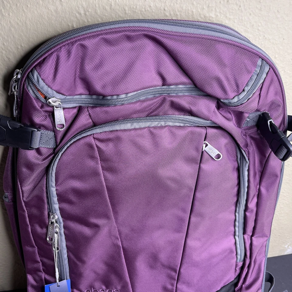 Ebags Mother Lode Travel Backpack Purple Convertible Luggage Expandable New - Image 2 of 4