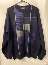 Vintage Point Of Italy Mens Pullover Sweater Size Extra Large XL