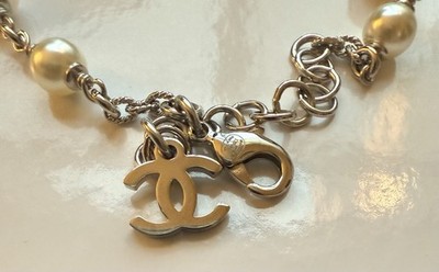 Authentic CHANEL Pearl Bracelet | eBay