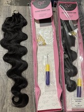 2 pack Body Wave Feather Crochet Human Hair 24 inch