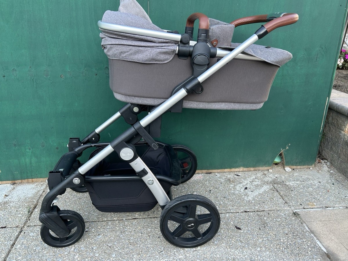 Silver Cross Wave Single to Double Stroller Color Grey Slightly