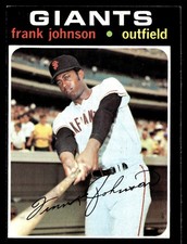 1971 Topps Frank Johnson  ----- San Francisco Giants #128