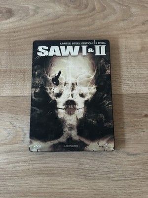 Saw I & II - Limited Steel Edition (3 DVDs im Steelbook) - Uncut / Sammlerstück