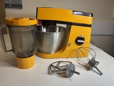 Vintage Orange Kenwood Chef A901 Food Mixer with Accessories Working