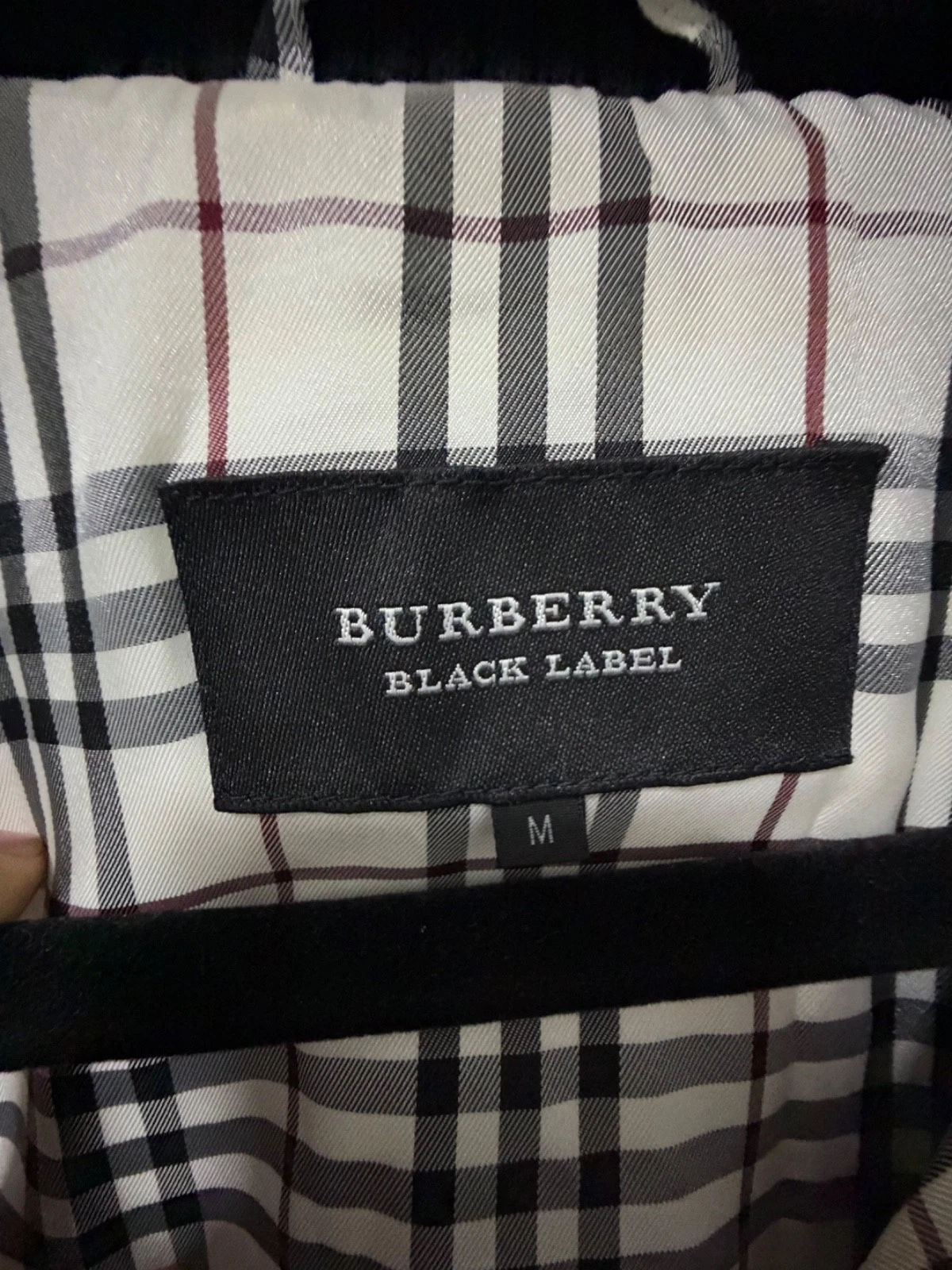 Burberry Black Label black and white jacket image 3