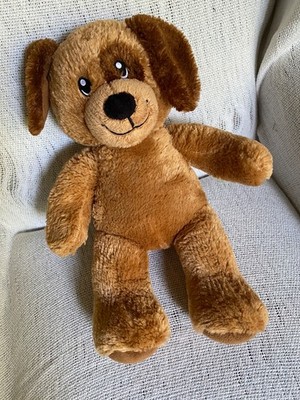 Build-A-Bear brauner Hund Plüschtier 39 cm guter Zustand