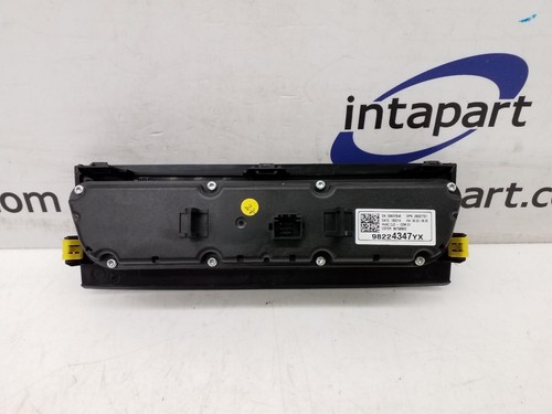 2018 VAUXHALL GRANDLAND X MK1 A/C HEATER CONTROL PANEL DUAL CLIMATE 98224347 - Picture 4 of 4