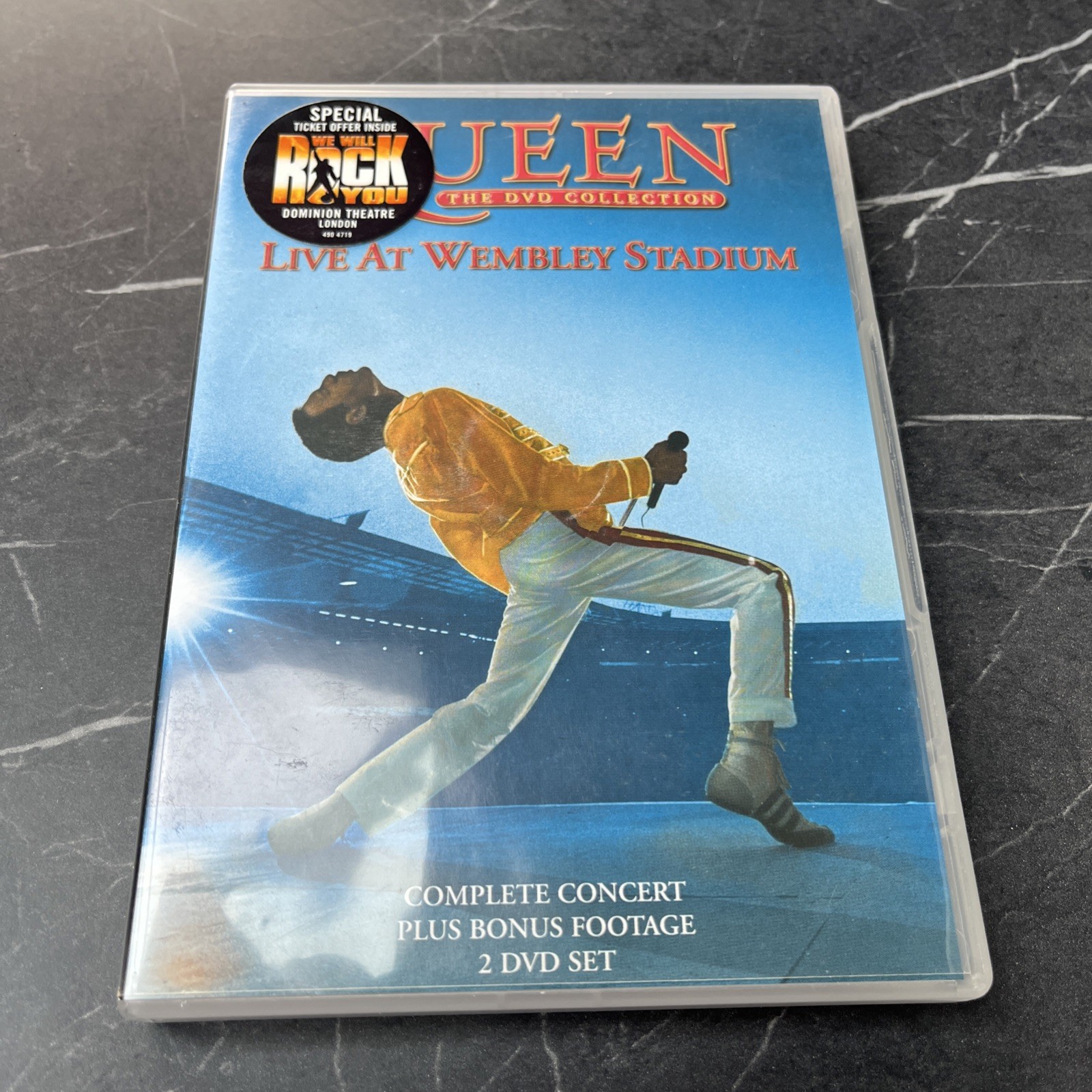 Queen - The DVD Collection: Live At Wembley Stadium (DVD, 2003)