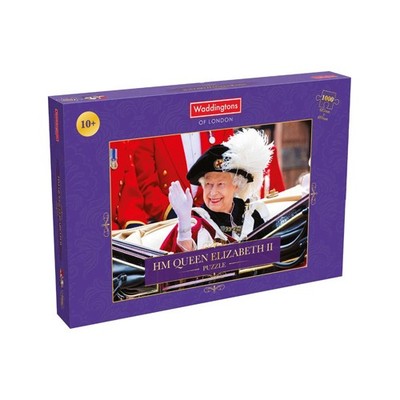 HM Queen Elizabeth II Einzelbild Puzzle (1.000 Teile) - Brandneu & Versiegelt