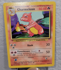 Rara (1999) Pokémon TCG Set Base Charmeleon Carta Non Comune #24/102 Ottime Condizioni