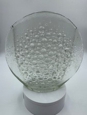 Asteroid Jan Sylwester Drost vase Zabkowice Polish Art Glass 1970's vintage