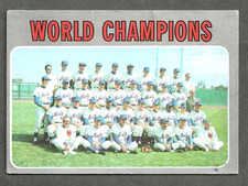 1970 Topps #1 New York Mets World Champions Nolan Ryan Tom Seaver