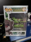 Funko Pop! #1474 Disney the Jungle Book Baloo, Signed by Bruce Reitherman