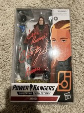Power Rangers Lightning Collection Signed In Space Andros