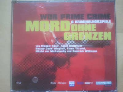 WDR Prime Crime Mord ohne Grenzen 6 Kriminalhörspiele 6CD PK124