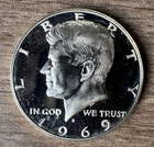 1969 S Proof Kennedy Half Dollar