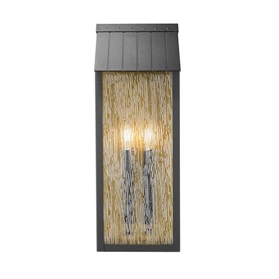 Artcraft Lighting AC8058 Point 2 Light 22'' Tall Outdoor Wall - Black