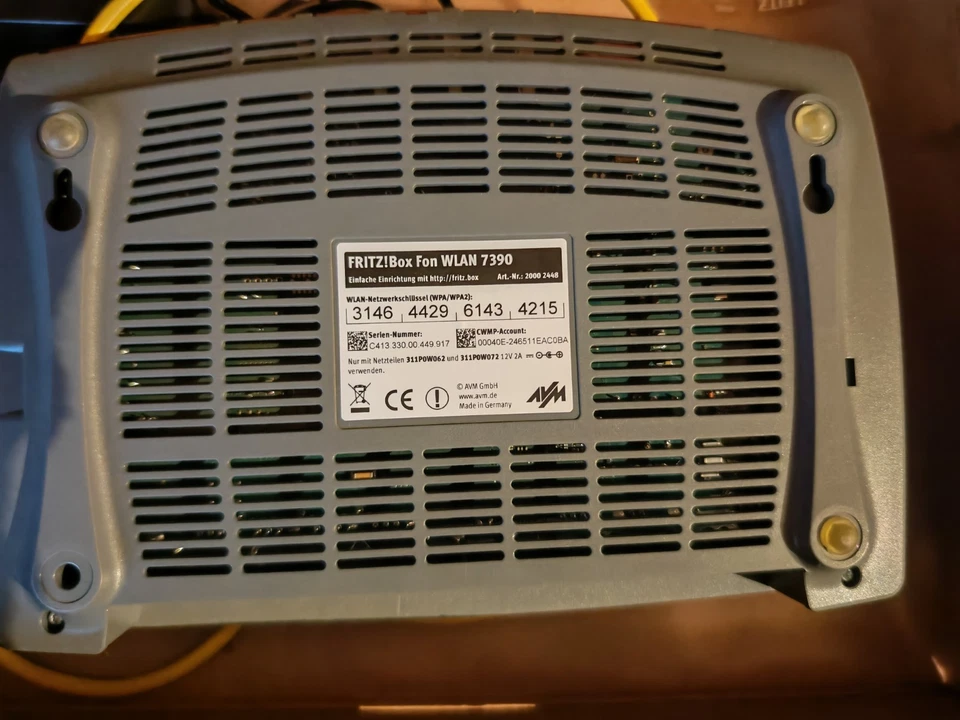 AVM FRITZ!Box 7390 Premium Telefon und WLAN Router OVP Repeater Modem Funktionen - Bild 2 von 3