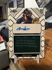 AUKAI KEA 2023 LEAF PERFECT GAME 1st PROSPECT PATCH RC AUTO #1/1 LAUNDRY TAG