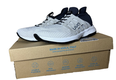NWB UYN Nature Tune Merino Wool Everyday Shoes Sneakers  Gray Mens 8.5