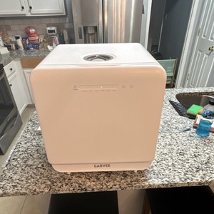 GARVEE X502-50100 Compact Freestanding Dishwasher White 120V Eco Intensive