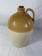 Bristol 1 Gallon Earthenware Jug Hand Made Pottery Glazed