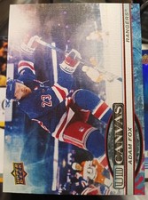 3  Adam Fox Inserts Ud Canvas,Ud Portraits And A Glossy